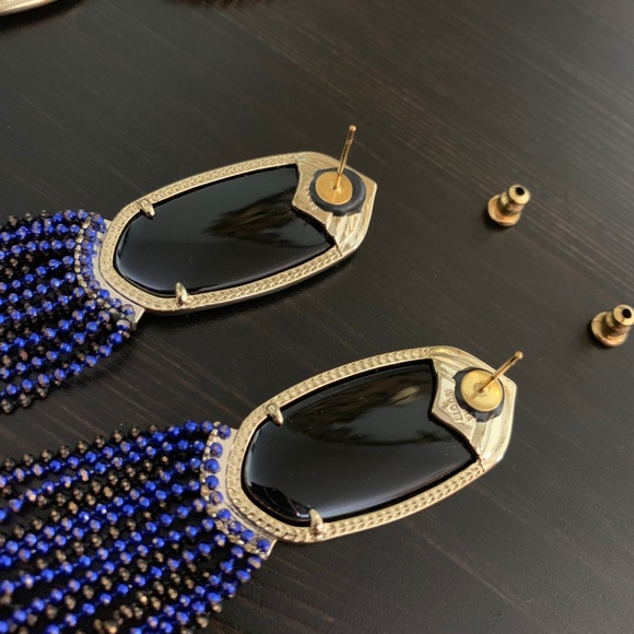 Kendra Scott Black Iridescent set - Picture 4 of 4